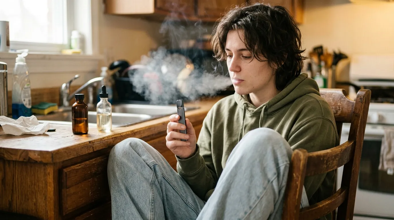 Liquide cigarette électronique qui pique : causes et solutions